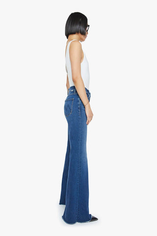Mother Lil Doozy Fray Jeans in Scorchin' Hot