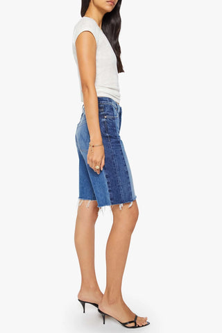 Mother Maven Mid Rise Bermuda Shorts