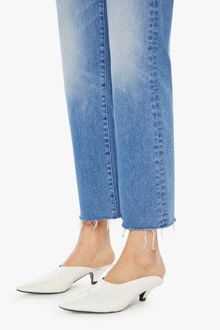 Mother Mid Rise Rambler Ankle Fray Jeans - Premium clothing at Lonnys NY - Just $248! Shop Womens clothing now 