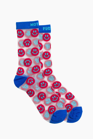 Mother The Step Up Happy Socks - Premium clothing at Lonnys NY - Just $28! Shop Womens clothing now 