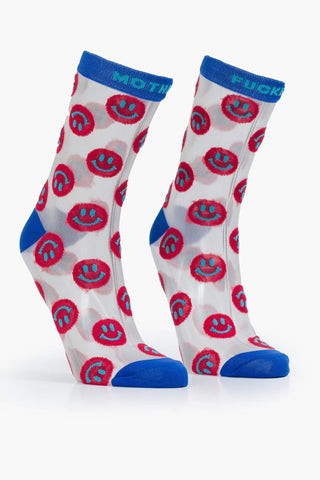 Mother The Step Up Happy Socks - Premium clothing at Lonnys NY - Just $28! Shop Womens clothing now 