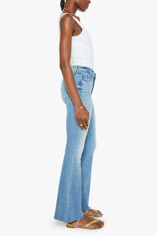 Mother Weekender Fray Jeans in Glow Up