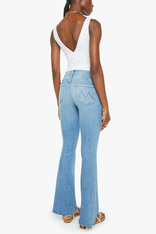 Mother Weekender Fray Jeans in Glow Up