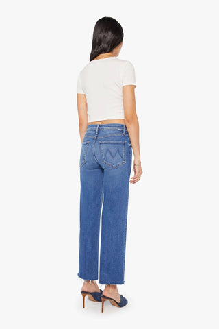Mother Mid Rise Rambler Ankle Fray - Dugout Doobies