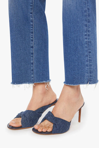 Mother Mid Rise Rambler Ankle Fray - Dugout Doobies