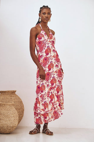 NKN Asymmetrical Halter Dress - Premium clothing at Lonnys NY - Just $145! Shop Womens clothing now 