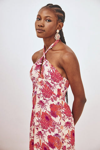 NKN Asymmetrical Halter Dress - Premium clothing at Lonnys NY - Just $145! Shop Womens clothing now 