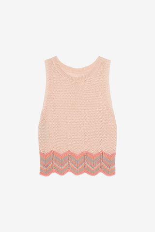 NÜD Satara Knitted Zig Zag Tank - Premium clothing at Lonnys NY - Just $75! Shop Womens clothing now 