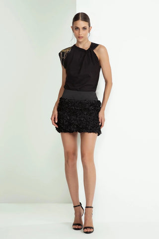 Odi Et Amo Military Knot Tank Top - Premium clothing at Lonnys NY - Just $143! Shop Womens clothing now 