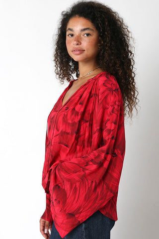 Olivaceous Evelin Top