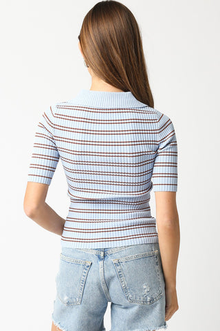 Olivaceous Ina Striped Sweater - Premium clothing at Lonnys NY - Just $55! Shop Womens clothing now 