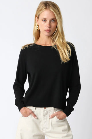 Olivaceous Natalie Basic Sweater