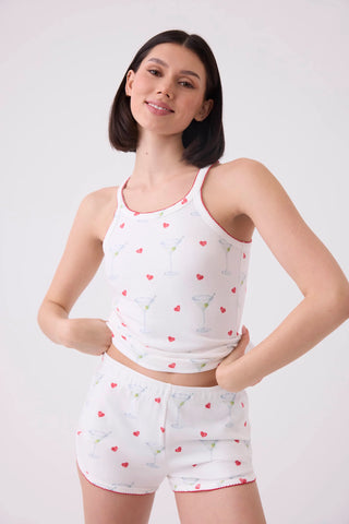 PJ Salvage Happy Hour PJ Shorts - Premium clothing at Lonnys NY - Just $52! Shop Womens clothing now 