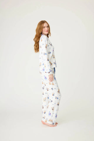 PJ Salvage Happy Llamakkah Pajama Set - Premium clothing at Lonnys NY - Just $120! Shop Womens clothing now 