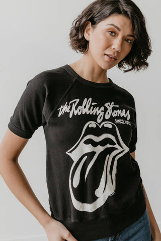 People of Leisure Rolling Stones Raglan Tee - Premium clothing at Lonnys NY - Just $97! Shop Womens clothing now 