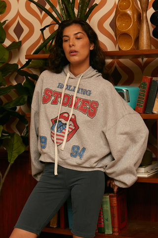 People of Leisure Rolling Stones Hoodie - Premium clothing at Lonnys NY - Just $128! Shop Womens clothing now 