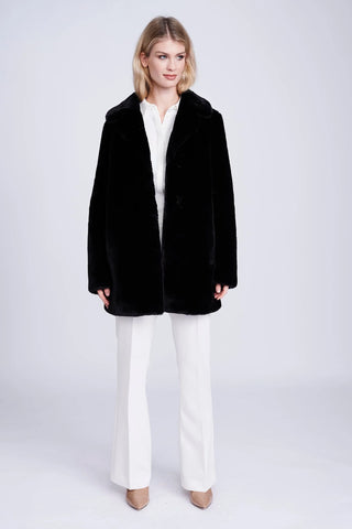 Pia Rossini Kennedy Faux Fur Coat - Premium clothing at Lonnys NY - Just $120! Shop Womens clothing now 