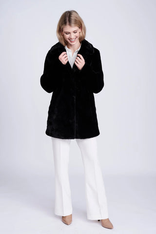 Pia Rossini Kennedy Faux Fur Coat - Premium clothing at Lonnys NY - Just $120! Shop Womens clothing now 