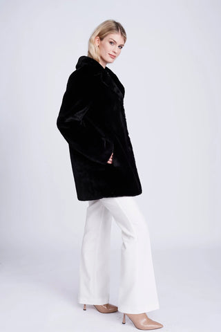 Pia Rossini Kennedy Faux Fur Coat - Premium clothing at Lonnys NY - Just $120! Shop Womens clothing now 