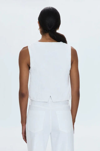 Pistola Vero Cropped Denim Vest - Premium clothing at Lonnys NY - Just $138! Shop Womens clothing now 