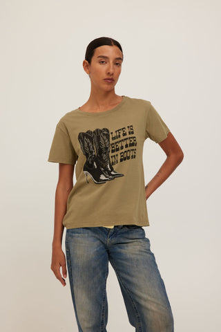 Project Social Better in Boots Tee