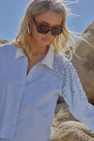 Allison Rhinestone Emily Top