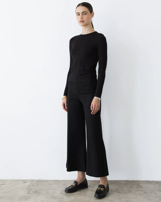 RIpley Rader Ponte Knit Cropped Wide Leg Pants