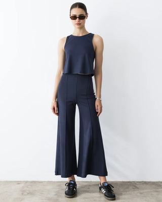 RIpley Rader Ponte Knit Cropped Wide Leg Pants