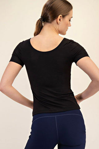 RM Butter Soft Short Sleeve Top - Premium clothing at Lonnys NY - Just $25! Shop Womens clothing now 