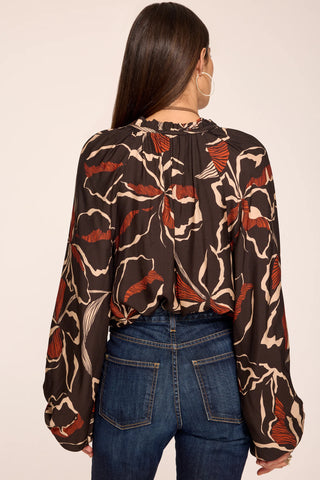 Ramy Brook Aaron Printed Blouse