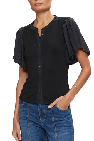 Ramy Brook Colette Ribbed Combo Top - Premium clothing at Lonnys NY - Just $225! Shop Womens clothing now 