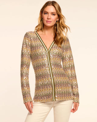 Ramy Brook Kiki Sequin Cardigan
