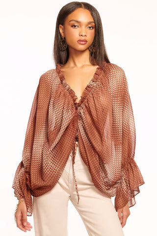 Ramy Brook Susanna Blouse - Premium clothing at Lonnys NY - Just $385! Shop Womens clothing now 