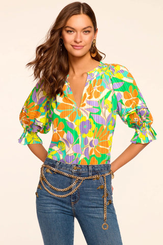 Ramy Brook Trixie Puff Sleeve Blouse - Premium clothing at Lonnys NY - Just $295! Shop Womens clothing now 