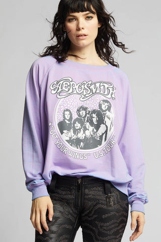 Recycled Karma Aerosmith US Tour Sweatshirt - Premium clothing at Lonnys NY - Just $68! Shop Womens clothing now 