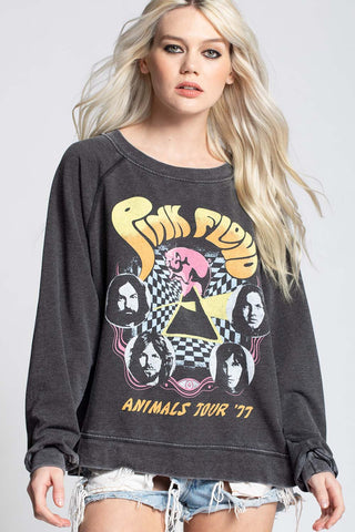 Recycled Karma Pink Floyd Animals Tour Sweatshirt - Premium clothing at Lonnys NY - Just $68! Shop Womens clothing now 