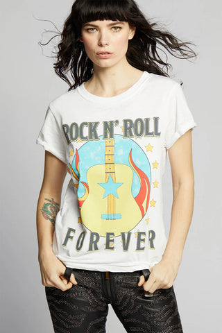 Recycled Karma Rock N' Roll Forever Tee - Premium clothing at Lonnys NY - Just $48! Shop Womens clothing now 