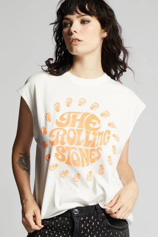 Recycled Karma Rolling Stones Band Tee - Premium clothing at Lonnys NY - Just $48! Shop Womens clothing now 