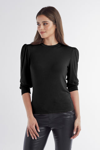 Red Haute Puff Sleeve Shirt - Premium clothing at Lonnys NY - Just $88! Shop Womens clothing now 