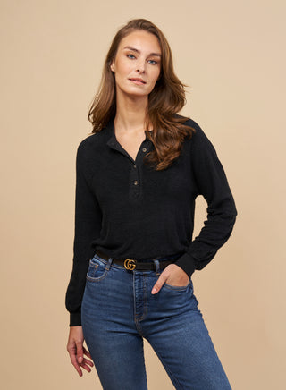 Red Haute Sherpa Henley - Premium clothing at Lonnys NY - Just $106! Shop Womens clothing now 