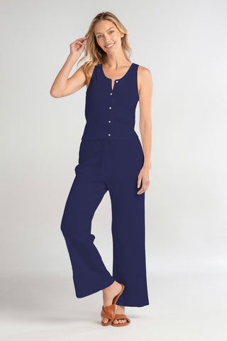 Red Haute Button Up Vest Tank - Premium clothing at Lonnys NY - Just $79! Shop Womens clothing now 