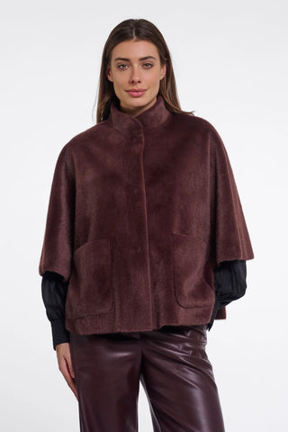 Rino & Pelle Dew Faux Fur Cape