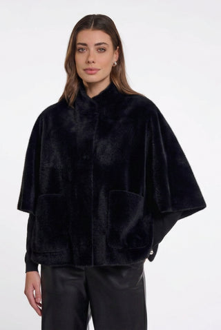 Rino & Pelle Dewi Faux Fur Cape