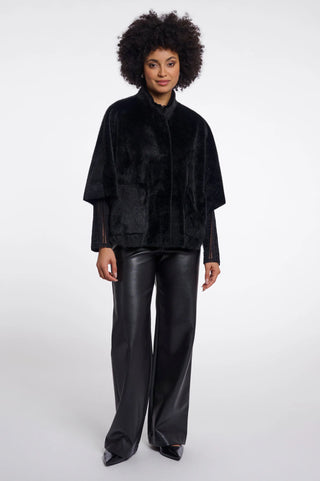 Rino & Pelle Dewi Faux Fur Cape