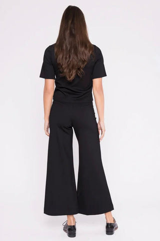 Ripley Rader Ponte Cropped Wide Leg Pants