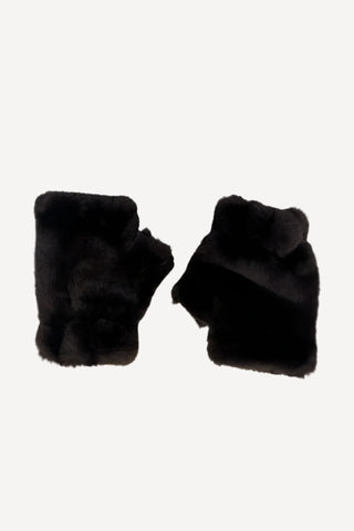 Angel Wings Fur Gloves