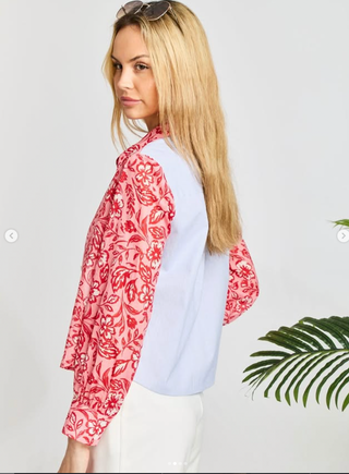 Alexa C Floral Blouse *FINAL SALE*