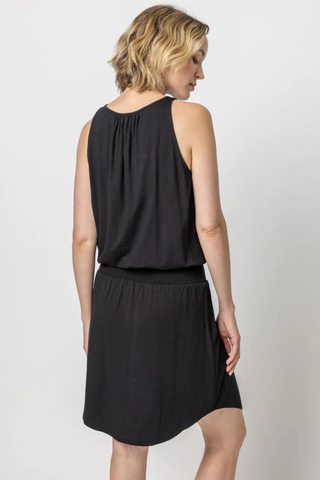 Lilla P Smocked Crewneck Dress - Premium dress at Lonnys NY - Just $150! Shop Womens clothing now 