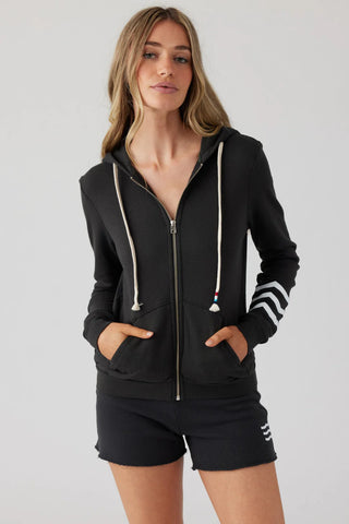 Sol Angeles Coastal Wave Zip Hoodie *FINAL SALE* - Premium clothing at Lonnys NY - Just $59! Shop Womens clothing now 