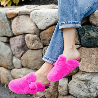 Solei Sea Terra Fur Clog Slipper